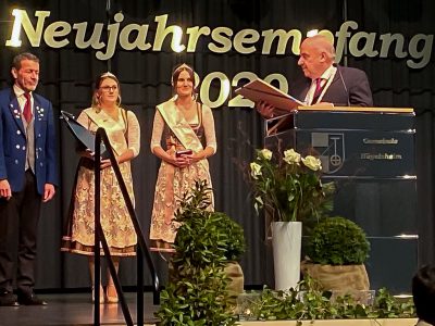 MartinSiegel vom Musikverein Hügelsheim wurde mit der Landesehrennadel ausgezeichnet